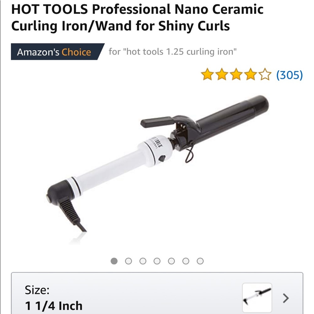 Hot Tools Professional Nano Ceramic Curling Iron